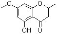 5-Hydroxy-7-methoxy-2-methylchromone molecular structure (CAS 480-34-2)