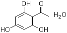 structure of CAS# 480-66-0, 2',4',6'-Trihydroxyacetophenone monohydrate;Phloroacetophenone monohydrate; 2-Acetylphloroglucinol hydrate; THAP