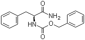 结构式 CAS# 4801-80-3, N-苄氧羰基-L-苯丙氨酰胺