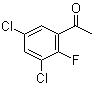 结构式 CAS# 480438-93-5, 1-(3,5-二氯-2-氟苯基)乙酮