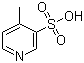 structure of CAS# 4808-71-3, 4-Methylpyridine-3-sulfonic acid