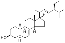 structure of CAS# 481-18-5, alpha-Spinasterol