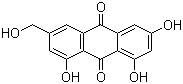 结构式 CAS# 481-73-2, 羟基大黄素