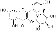 Afzelin molecular structure (CAS 482-39-3)