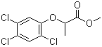 Fenoprop methyl ester molecular structure (CAS 4841-20-7)