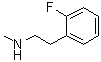 structure of CAS# 485404-58-8, 2-Fluoro-N-methylbenzeneethanamine
