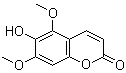 Fraxinol molecular structure (CAS 486-28-2)