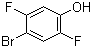 structure of CAS# 486424-36-6, 4-Bromo-2,5-difluorophenol