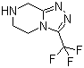 structure of CAS# 486460-21-3, 3-(Trifluoromethyl)-5,6,7,8-tetrahydro-[1,2,4]triazolo[4,3-a]pyrazine