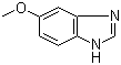 5-Methoxybenzimidazole molecular structure (CAS 4887-80-3)