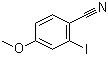 structure of CAS# 490039-83-3, 2-Iodo-4-methoxybenzonitrile
