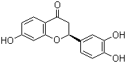 structure of CAS# 492-14-8, (-)-Butin;7,3',4'-Trihydroxyflavanone; (S)-7,3',4'-Trihydroxyflavanone; (2S)-2-(3,4-Dihydroxyphenyl)-2,3-dihydro-7-hydroxy-4H-1-benzopyran-4-one