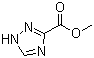 结构式 CAS# 4928-88-5, 1,2,4-三氮唑-3-羧酸甲酯