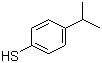 结构式 CAS# 4946-14-9, 对异丙基苯硫酚; 4-异丙基苯硫酚