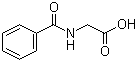 structure of CAS# 495-69-2, Hippuric acid;(Benzoylamino)acetic acid