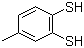 Toluene-3,4-dithiol molecular structure (CAS 496-74-2)