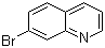 7-Bromoquinoline molecular structure (CAS 4965-36-0)