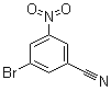 structure of CAS# 49674-15-9, 3-Bromo-5-nitrobenzonitrile;3-Nitro-5-bromobenzonitrile