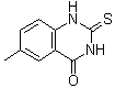 structure of CAS# 49681-94-9, 2,3-Dihydro-6-methyl-2-thioxo-4(1H)-quinazolinone