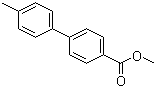 结构式 CAS# 49742-56-5, 4'-甲基[1,1'-联苯]-4-甲酸甲酯
