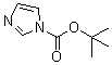 structure of CAS# 49761-82-2, tert-Butyl imidazole-1-carboxylate;1,1-Dimethylethyl 1H-imidazole-1-carboxylate; 1-(tert-Butoxycarbonyl)imidazole; 1-Boc-imidazole; tert-Butyl 1H-imidazole-1-carboxylate