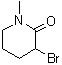 结构式 CAS# 49785-85-5, 3-溴-1-甲基-2-哌啶酮