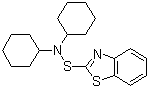 N,N-Dicyclohexyl-2-benzothiazolsulfene amide molecular structure (CAS 4979-32-2)