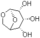 结构式 CAS# 498-07-7, 1,6-脱水-beta-D-吡喃葡萄糖