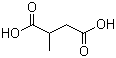 structure of CAS# 498-21-5, 2-Methylsuccinic acid;Methylsuccinic acid