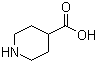 structure of CAS# 498-94-2, Isonipecotic acid;4-Piperidinecarboxylic acid; Hexahydroisonicotinic acid