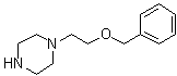 结构式 CAS# 4981-85-5, 1-(2-苄氧基乙基)哌嗪