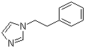 structure of CAS# 49823-14-5, 1-Phenethylimidazole;1-(2-Phenylethyl)-1H-imidazole