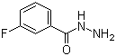 3-Fluorobenzoic hydrazide molecular structure (CAS 499-55-8)
