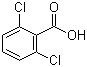 结构式 CAS# 50-30-6, 2,6-二氯苯甲酸