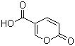structure of CAS# 500-05-0, Coumalic acid;2-Oxo-2H-pyran-5-carboxylic acid; 2-Pyrone-5-carboxylic acid