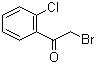 structure of CAS# 5000-66-8, 2-Bromo-2'-chloroacetophenone;2-Bromo-1-(2-chlorophenyl)ethan-1-one