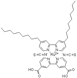 结构式 CAS# 502693-09-6, Ruthenium 520DN