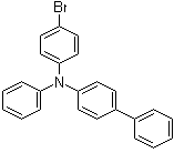 结构式 CAS# 503299-24-9, N-(4-溴苯基)-N-苯基联苯-4-胺