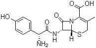 结构式 CAS# 50370-12-2, 头孢羟氨苄