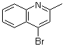 structure of CAS# 50488-44-3, 4-Bromo-2-methylquinoline;4-Bromo-2-methylquinoline; 4-Bromoquinaldine