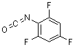 structure of CAS# 50528-80-8, 2,4,6-Trifluorophenyl isocyanate