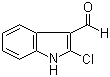 结构式 CAS# 5059-30-3, 2-氯-1H-吲哚-3-甲醛