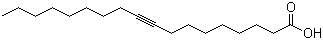 结构式 CAS# 506-24-1, 硬脂炔酸; 十八-9-炔酸