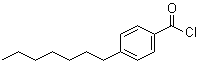 结构式 CAS# 50606-96-7, 4-庚基苯甲酰氯