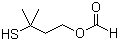 structure of CAS# 50746-10-6, 3-Mercapto-3-methylbutyl formate