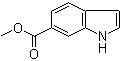 Methyl indole-6-carboxylate molecular structure (CAS 50820-65-0)