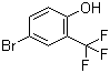 结构式 CAS# 50824-04-9, 4-溴-2-三氟甲基苯酚