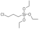 结构式 CAS# 5089-70-3, 3-氯丙基三乙氧基硅烷