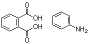 结构式 CAS# 50930-79-5, 苯胺邻苯二甲酸氢盐