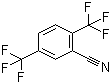 structure of CAS# 51012-27-2, 2,5-Bis(trifluoromethyl)benzonitrile
